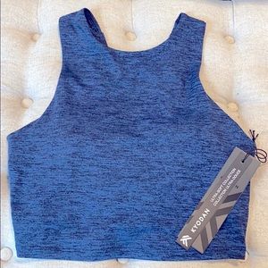 Cropped workout sports bra NWT
